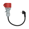 Chargeur portable Lenergizee Mobile 11 kW, câble de 5 m, prise, adaptateur, sacoche