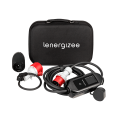 Chargeur portable Lenergizee Mobile 11 kW, câble de 5 m, prise, adaptateur, sacoche