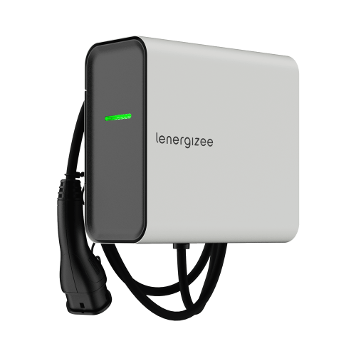 LENERGIZEE HOME BASIC 7.4kW Câble 5m blanc mat RAL9016