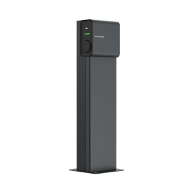 Pied de chargement LENERGIZEE 1200mm noir graphite RAL7016/9005 mat