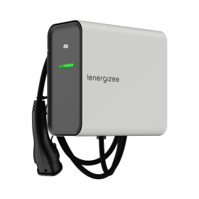 LENERGIZEE HOME RFID 22kW Câble 5m blanc mat RAL9016