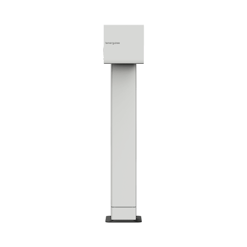 KIT LENERGIZEE HOME RFID 22kW prise blanc mat RAL9016 SUR LE POINT + Foundation