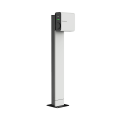 KIT LENERGIZEE HOME RFID 22kW prise blanc mat RAL9016 SUR LE POINT + Foundation
