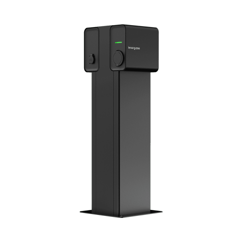 Pied pour chargeur LENERGIZEE 1200 double noir., RAL9005/9005 noir mat