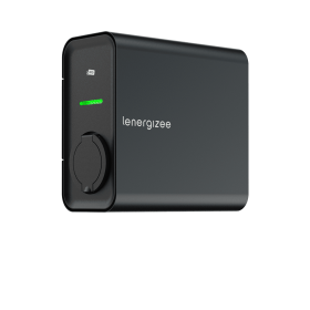 LENERGIZEE BUSINESS PREMIUM OCPP 22kW prise graphite mat RAL7016