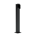 Patte pour chargeur LENERGIZEE noir graphite RAL7016/9005 mat + BOÎTE DE TERMINAL